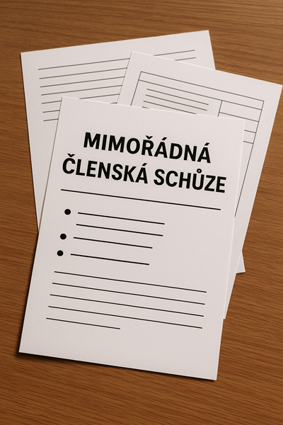 Mimořádná členská schůze 