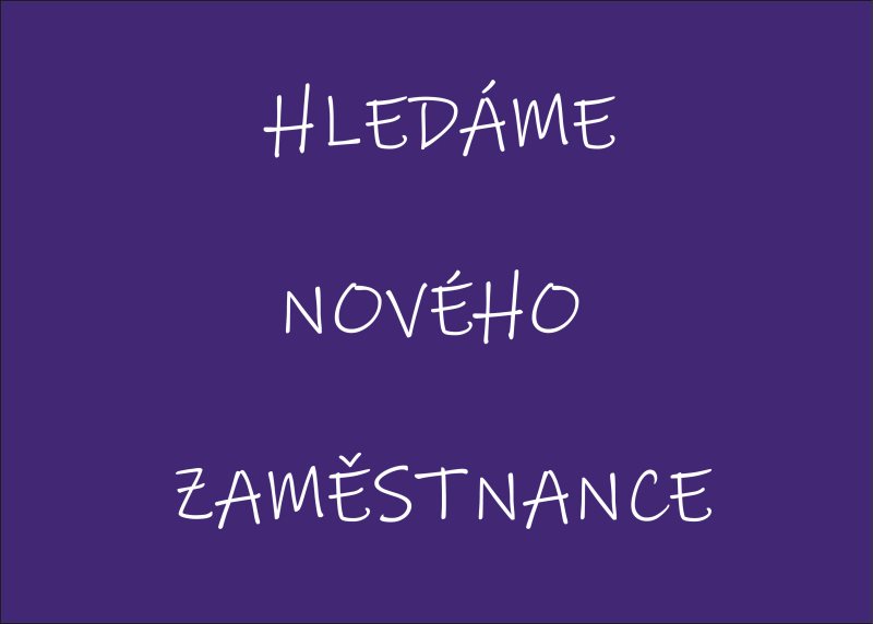 Hledáme nového kolegu/kolegyni